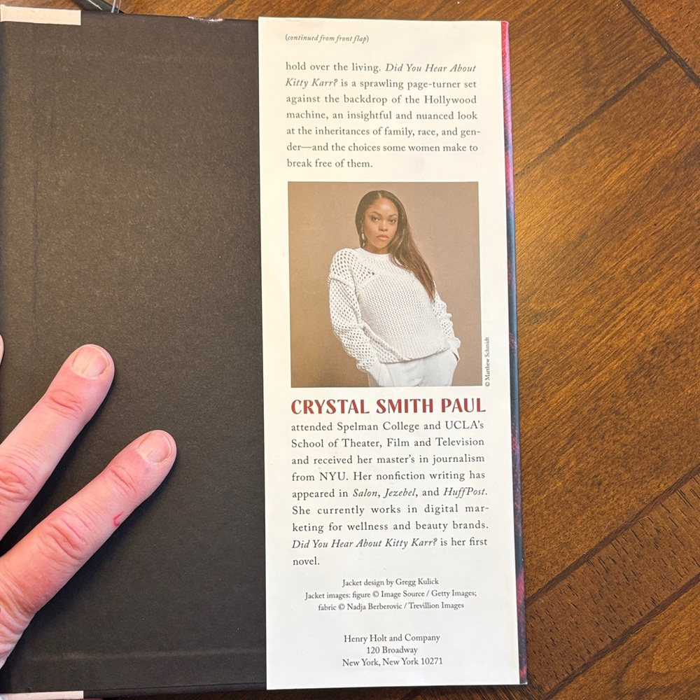 ๐"Did You Hear About Kitty Karr?"๐byโ Crystal Smith Paul - Hardcover Novel - Picture 5 of 6